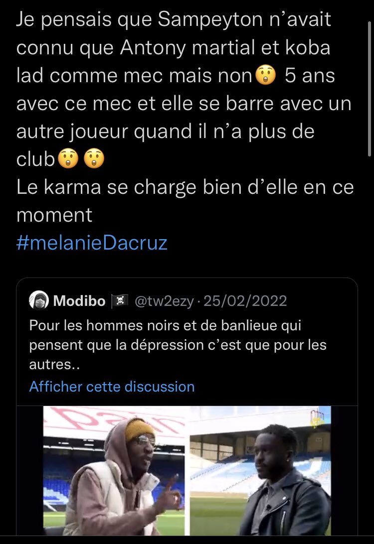lehaimg9's tweet photo. @Yangparis9 @ouiouiouicestca @Queentchoko1 @rifianadou L’histoire est connu à Auxerre depuis longtemps tellement c’est une dinguerie ce qu’elle a fait le tromper pour finir avec un autre joueur de l’équipe car il a pas percé https://t.co/lEcRpCihys