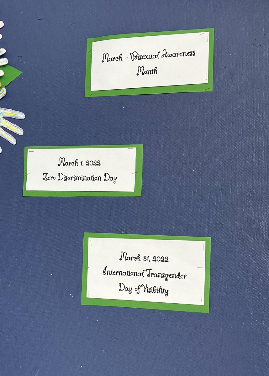 Time to “spring ahead!” Our GSA Club is ready with some bright messages!