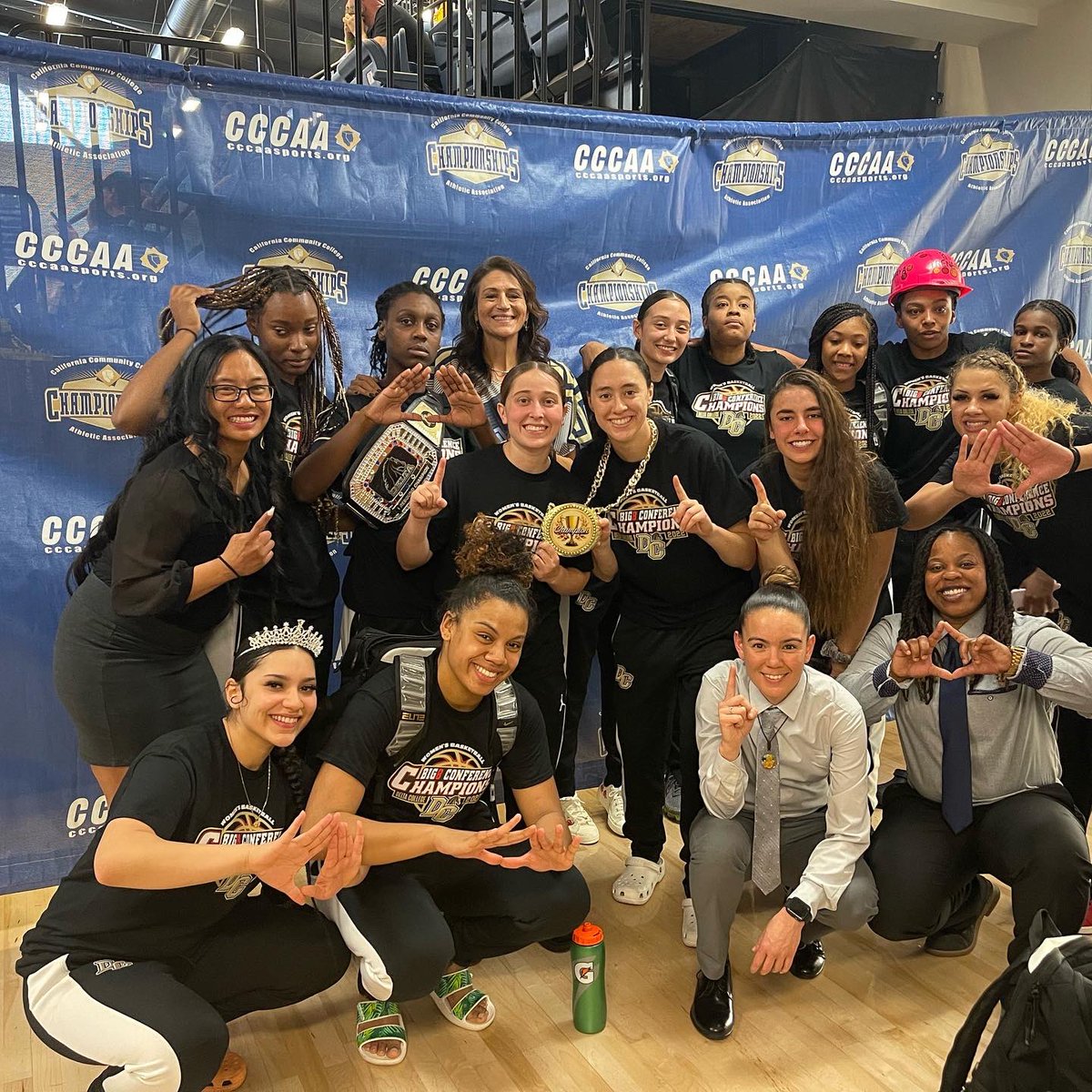 DeltaWBBall's tweet photo. Moving on to Championship Sunday
⏰ Check your clocks! 🔙
1pm Game Time
Click here to purchase tickets:
https://t.co/9LD4FwMq3D
Watch 🏆 Game live
https://t.co/iqyODNySSC
For more information
https://t.co/ZIFbSrPpqb
#cccaabasketball #RunAsOne #WinTheDay https://t.co/BubuO0ie7Z