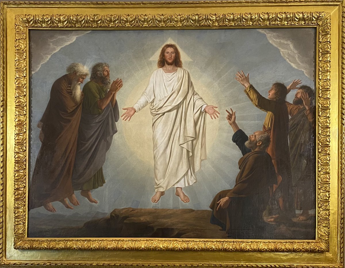 BishopScicluna's tweet photo. This beautiful painting of the Transfiguration of Our Lord graces the chapel at Corradino Correctional Facility #Malta. I had the honour to celebrate Mass with the inmates and confirmed three of them on this 2nd Sunday of Lent 2022. https://t.co/yfohYslJ1o