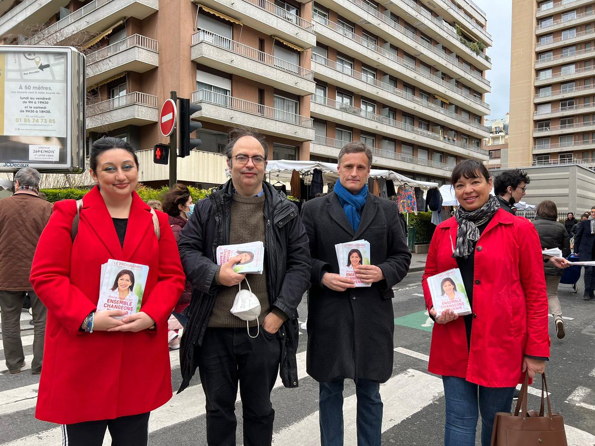 PSfederation92's tweet photo. Bois colombes, Asnières, Bagneux, Boulogne… les socialistes étaient mobilisés ce week-end end pour présenter le programme @Anne_Hidalgo #Hidalgo2022 #Presidentielle2022 https://t.co/V3VHjl1JUT