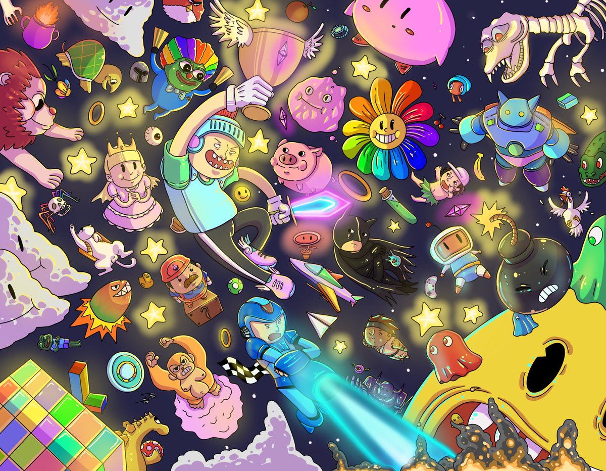 Winner of the 90’s game world⭐️

foundation.app/@W28-04/WARD1/2
#nft #NFTTHAILAND #NFTCommmunity #NFTdrops #FoundationNFT #FOUNDATION #game #game90 #artwork