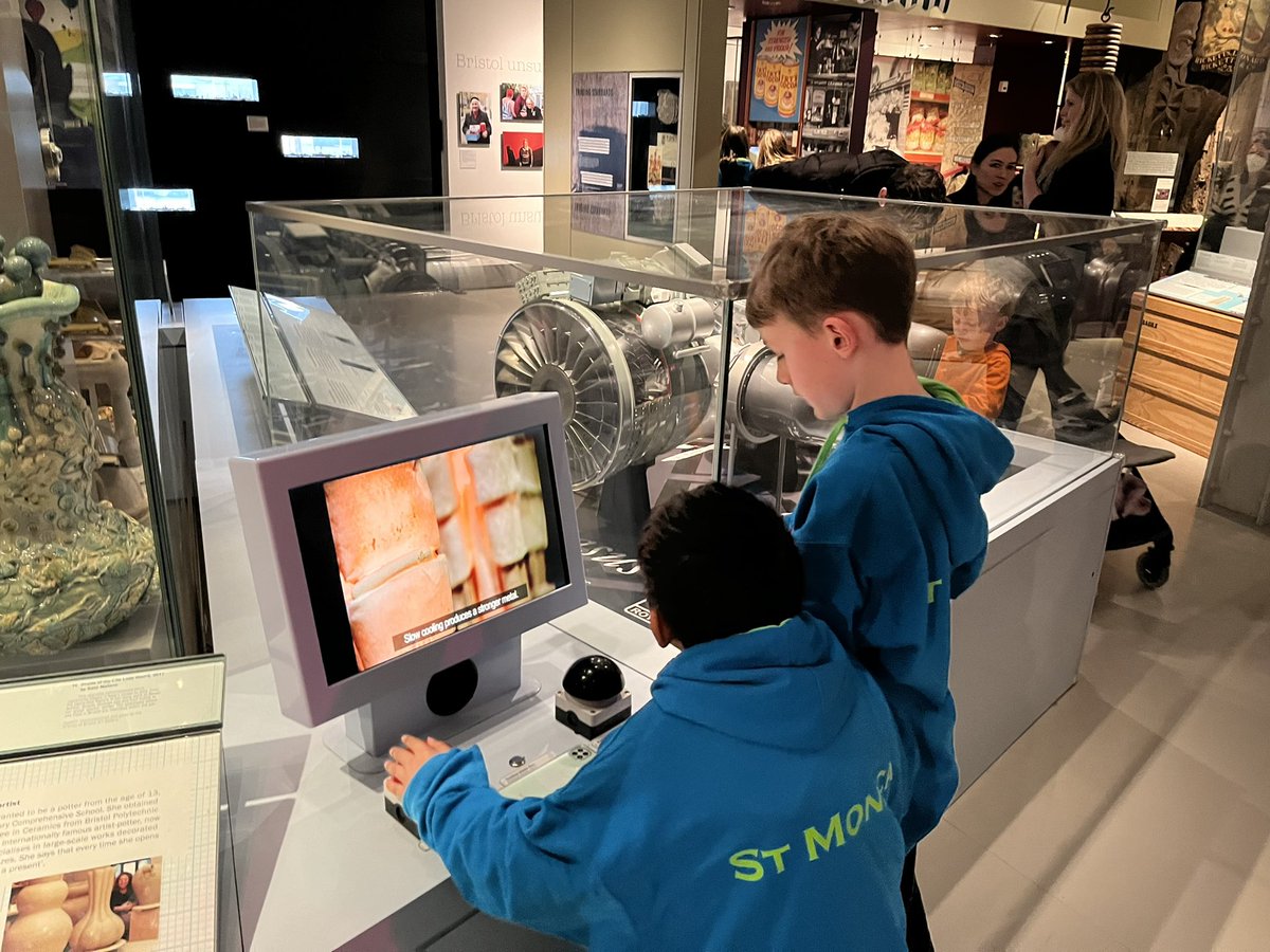 saintmonicas's tweet photo. Boarders having great fun and learning a lot about Bristol in the @mshedbristol  museum https://t.co/iB28sCqfRc