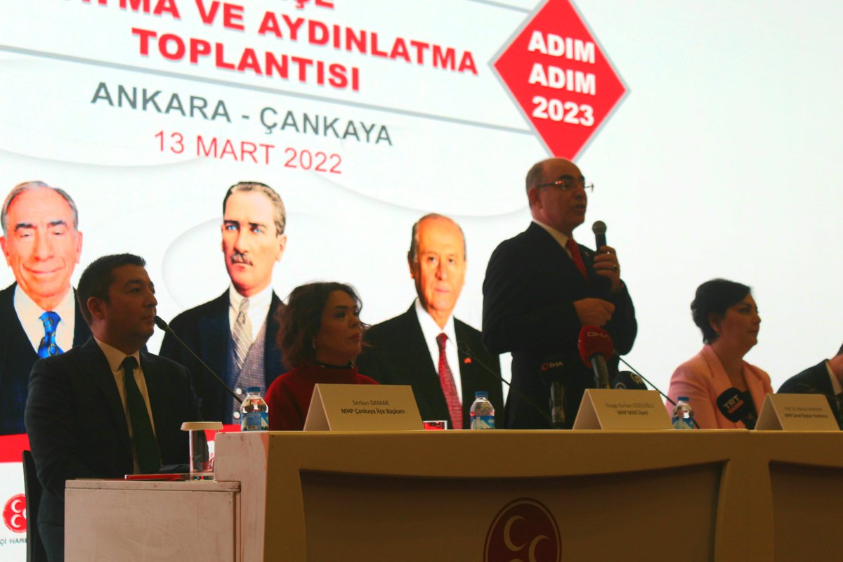 Abdullahyuksll's tweet photo. Ülkü Ocakları Ankara İl Başkanlığı olarak, MHP Çankaya İlçe Başkanlığının düzenlendiği "İLÇE İLÇE ANLATMA VE AYDINLATMA TOPLANTISINA" katılım sağladık. https://t.co/iqajrBxHh2