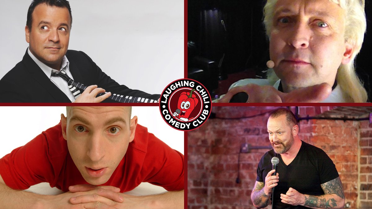 Laughing Chili Entertainment (@laughingchiliuk) on Twitter photo Another fabulous show in Addlestone last night. Big thanks to <a href="/phildins/">Phil Dinsdale</a> <a href="/adambloomie2/">Adam Bloom</a> <a href="/realclintonb/">Clinton Baptiste</a> and <a href="/TheKevOrkian/">Kev Orkian</a> for entertaining our lovely crowd. More comedy in Sunbury on April 2nd, and back at Addlestone on July 9th laughingchili.co.uk Another fabulous show in Addlestone last night. Big thanks to <a href="/phildins/">Phil Dinsdale</a> <a href="/adambloomie2/">Adam Bloom</a> <a href="/realclintonb/">Clinton Baptiste</a> and <a href="/TheKevOrkian/">Kev Orkian</a> for entertaining our lovely crowd. More comedy in Sunbury on April 2nd, and back at Addlestone on July 9th laughingchili.co.uk