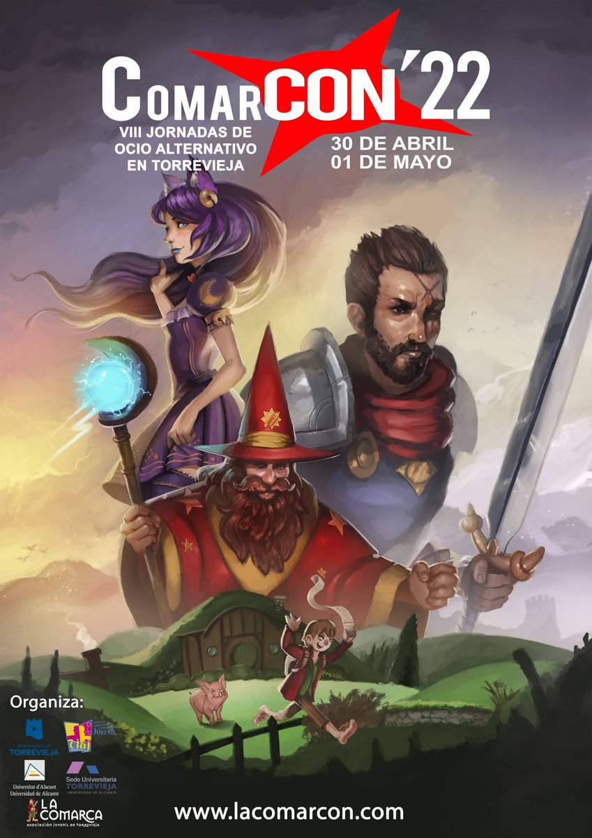 📆 Agenda |

La Asociación Juvenil La Comarca organiza, un año más, <a href="/lacomarcon/">La ComarCON</a> . Uno de los eventos de ocio alternativo gratuitos más grandes de España.

📍30 abril y 1 mayo en Torrevieja