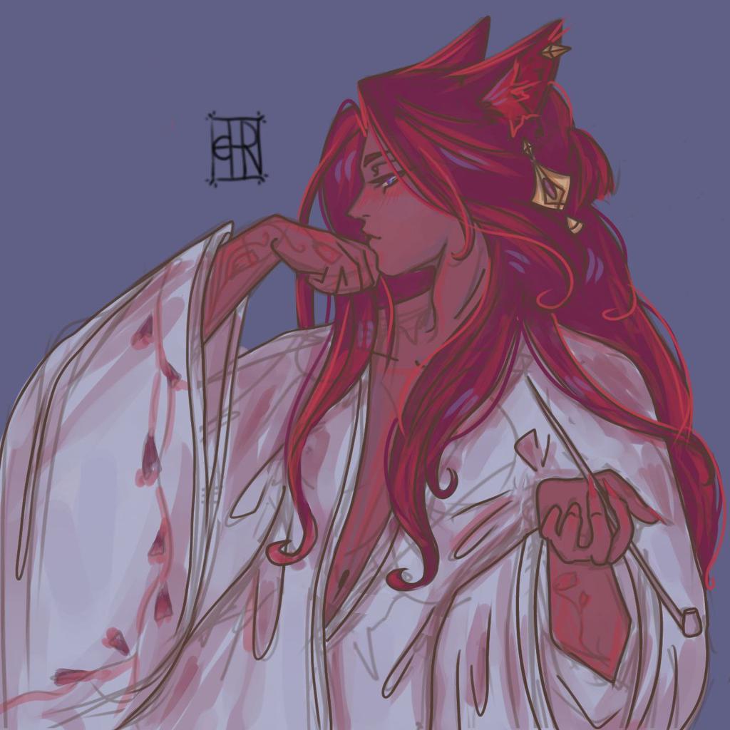 KryninaB's tweet photo. 🍡🌷🌸Yae Miko from me🌸🌷🍡 #GenshinImpact #yaemiko #fanart #art #draw #anime https://t.co/aIMcXhXvJZ