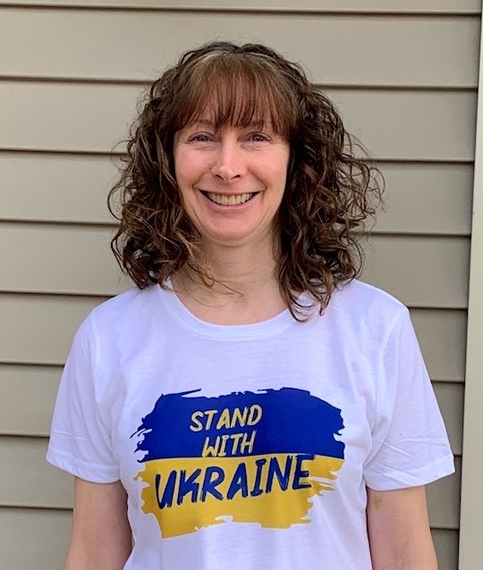 #CatholicTeachers are wearing blue and yellow in support of #Ukraine at #OECTAAGM22.