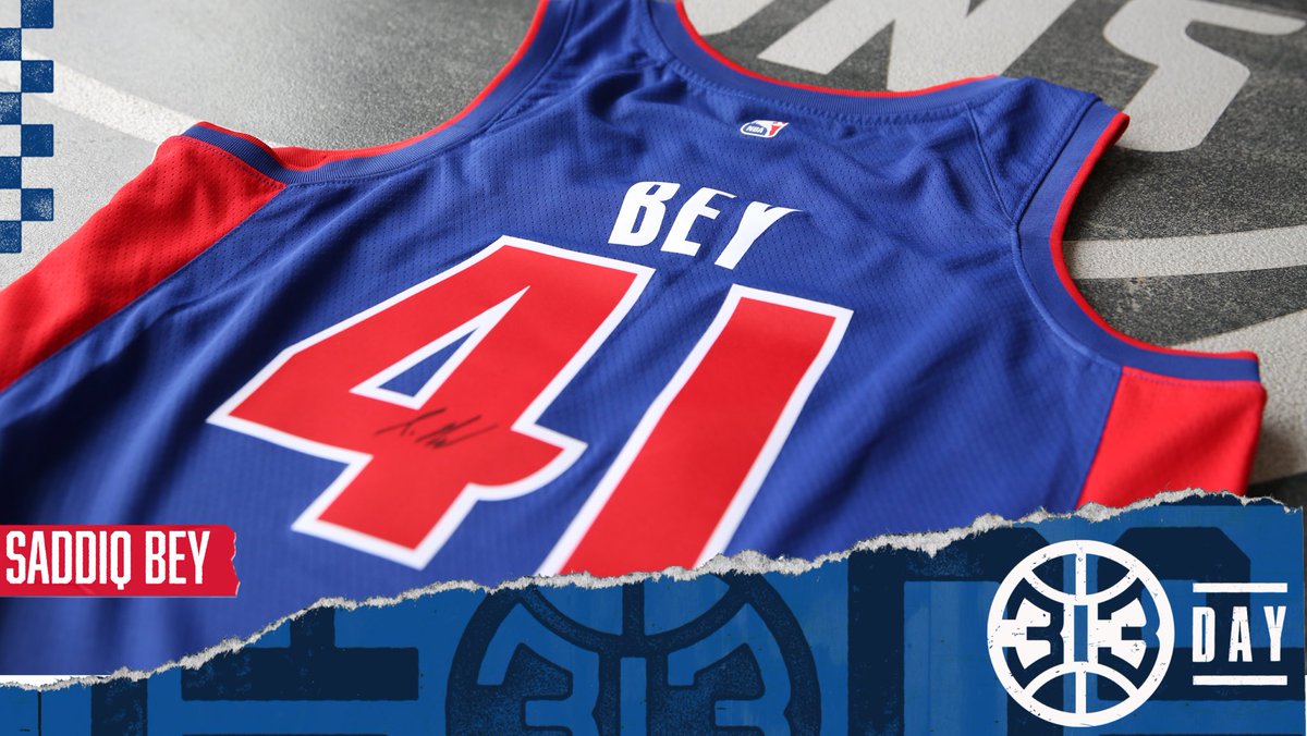 DetroitPistons's tweet image. We're celebrating #Pistons313Day with a signed @SaddiqBey jersey giveaway! 

For a chance to win: 
Like &amp;amp; RT this tweet 🏀
Must be following us 🏀

Our lucky winner will be randomly selected &amp;amp; notified on Monday.

Tap the 🔗 for more 313 Day details

🔗: on.nba.com/3KDWCpd