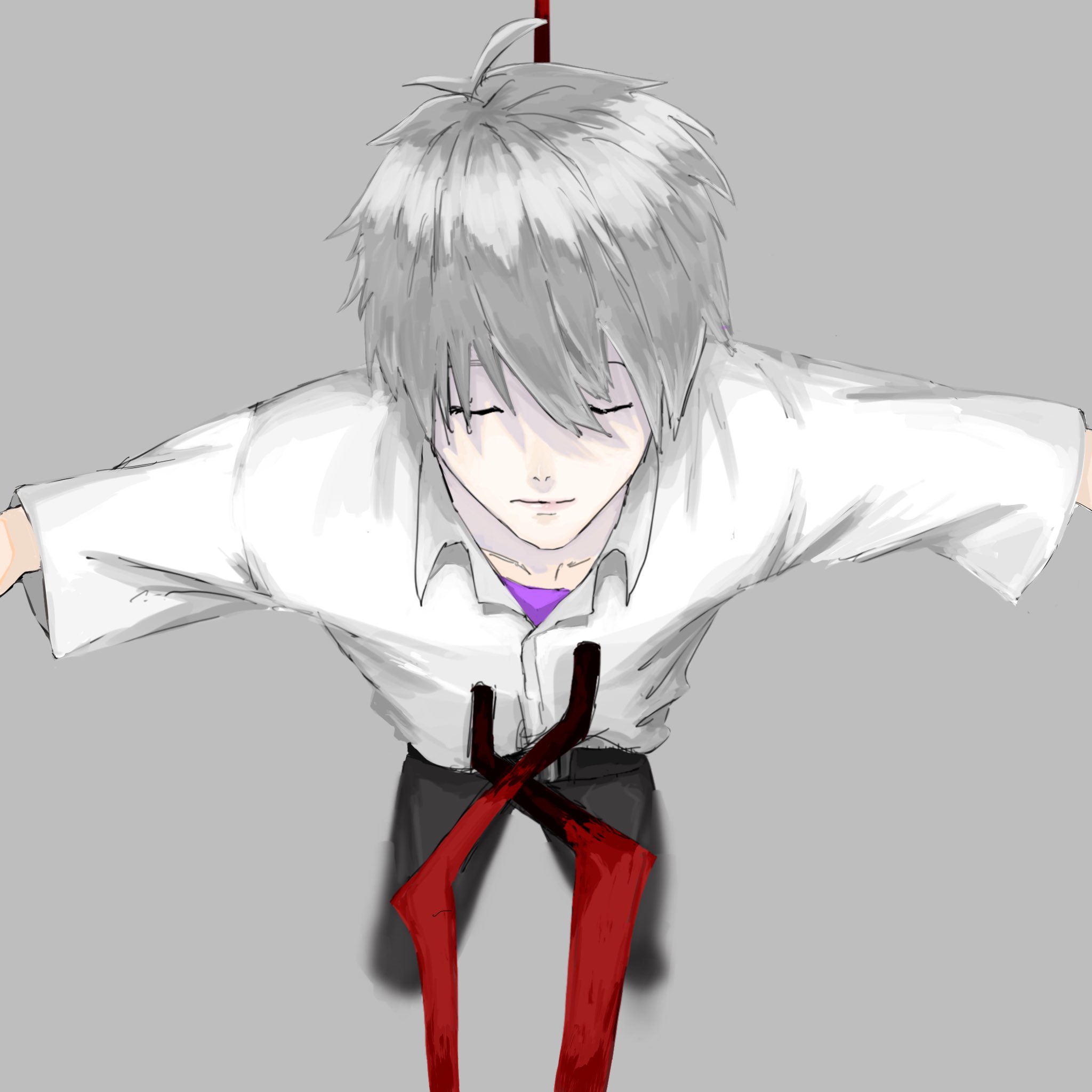 あ カヲルくん運命 カヲルくん エヴァンゲリオン 渚カヲル イラスト イラスト好きさんと繋がりたい T Co Fncqriogqq Twitter