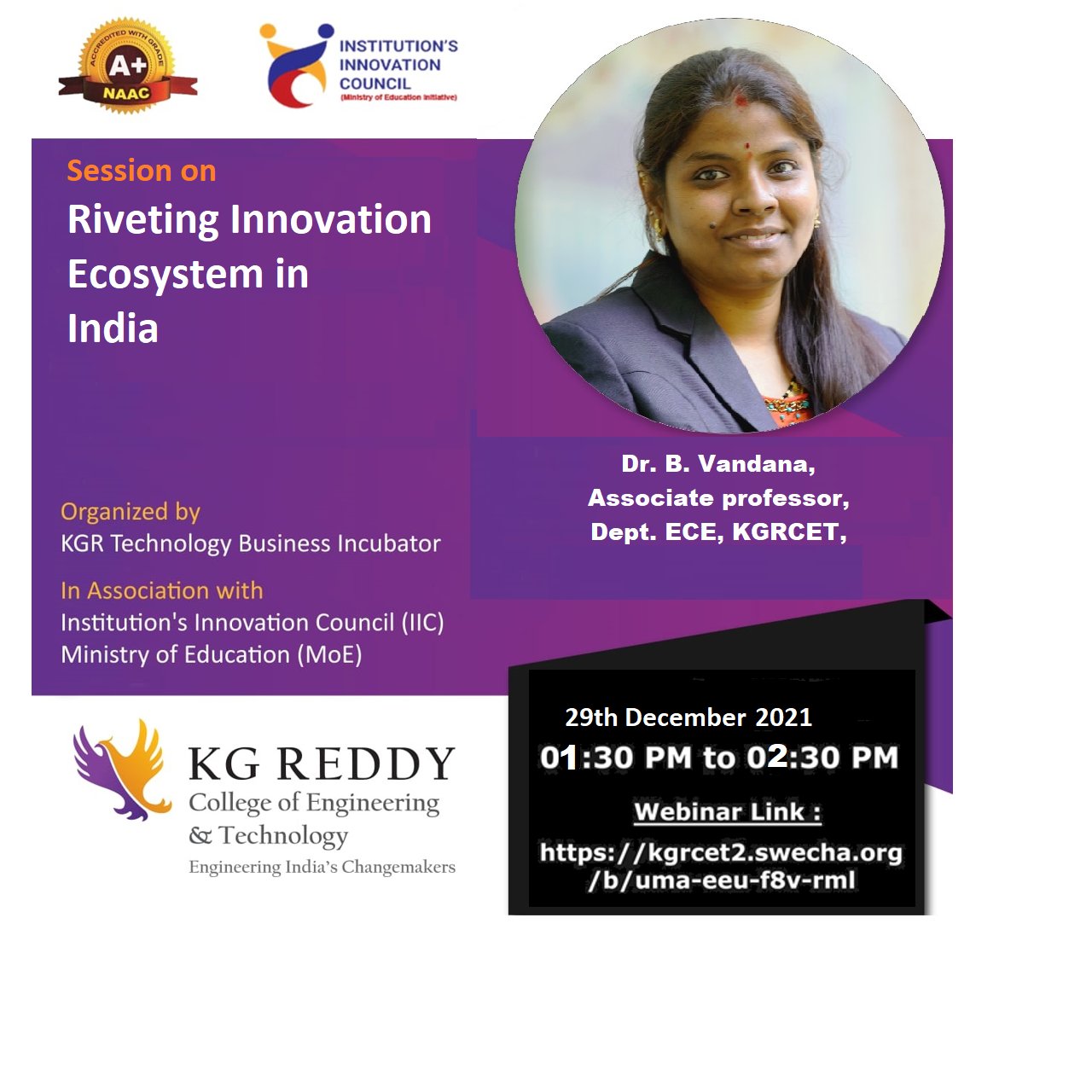 KG Reddy College of Engineering and Technology on Twitter: 
