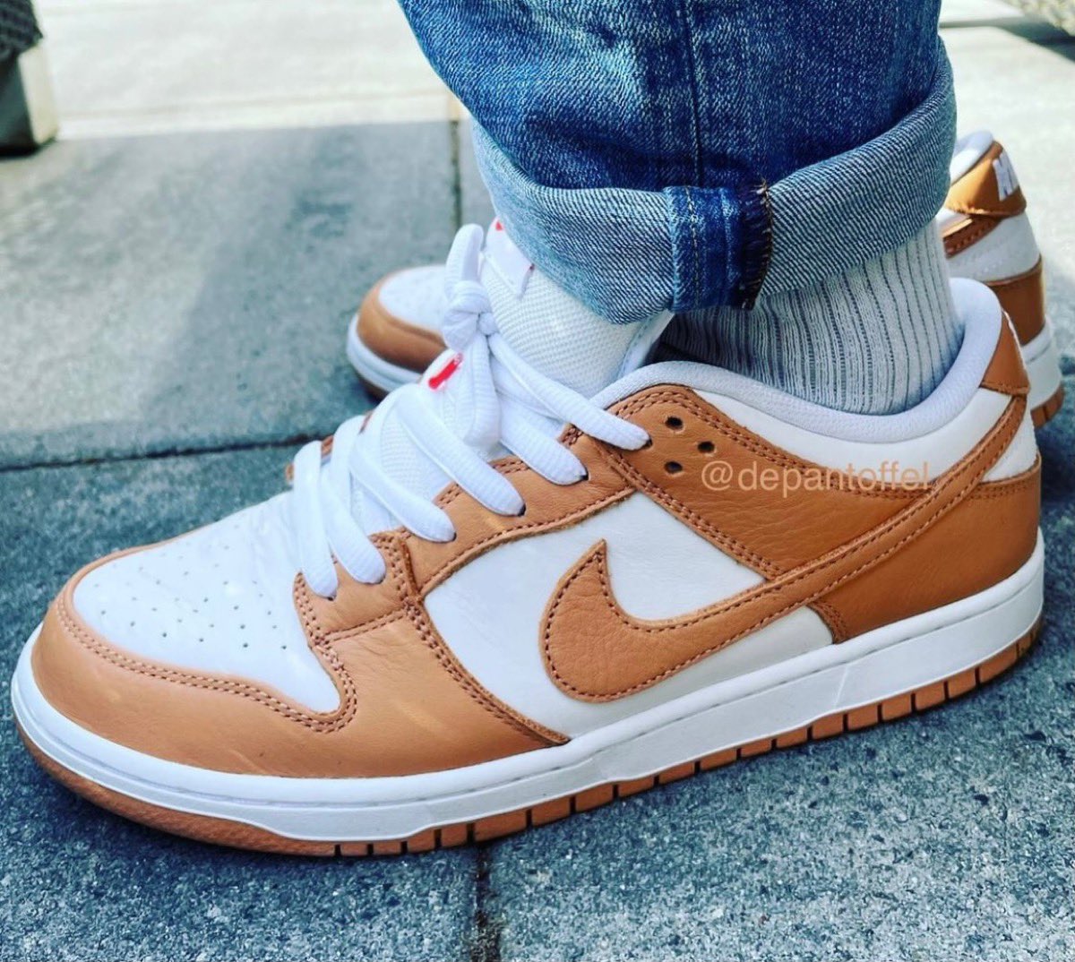 27cm NIKE SB DUNK LOW PRO ISO LIGHT COGNAC ナイキ ダンク ライト