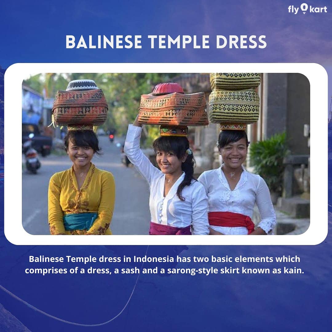 fly0kart's tweet photo. “Traditional attire is itself a beauty. No matter, how you address it!”
~Sukanya Das.
.
.
.
.
#fly0kart #reinventtravel #traditional #dress #attire #balinese #tracht #kilts #travelling #traveling #travelholic https://t.co/TLM6hLXE97