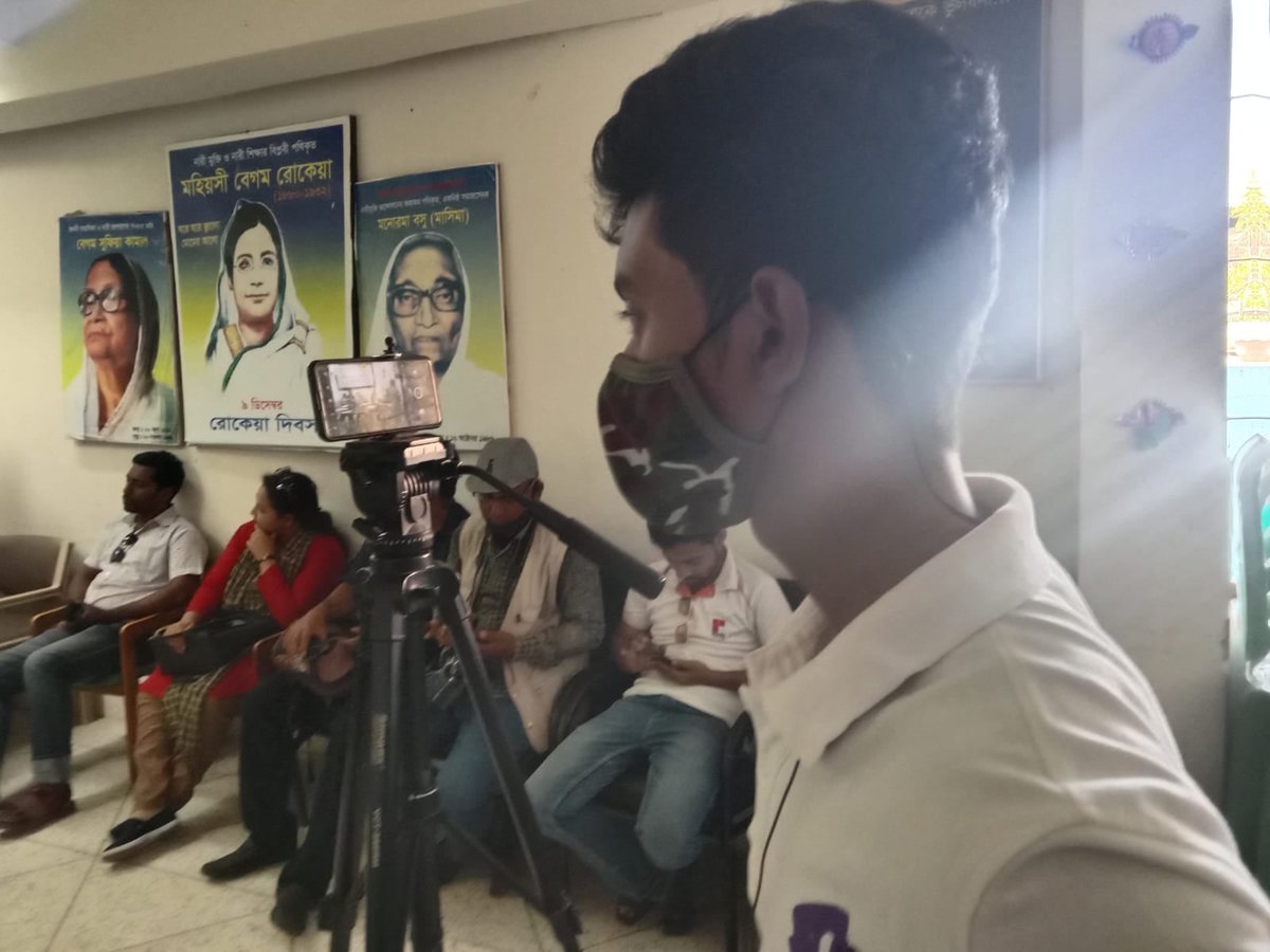 Local journalists have a critical role in breaking boundaries to ensure women's safety in public places. Today @YouthNet4CC organised a discussion meeting with the journo to sensitise them about women's safety and gender-sensitive reporting under the #WSPP campaign. #IWD22