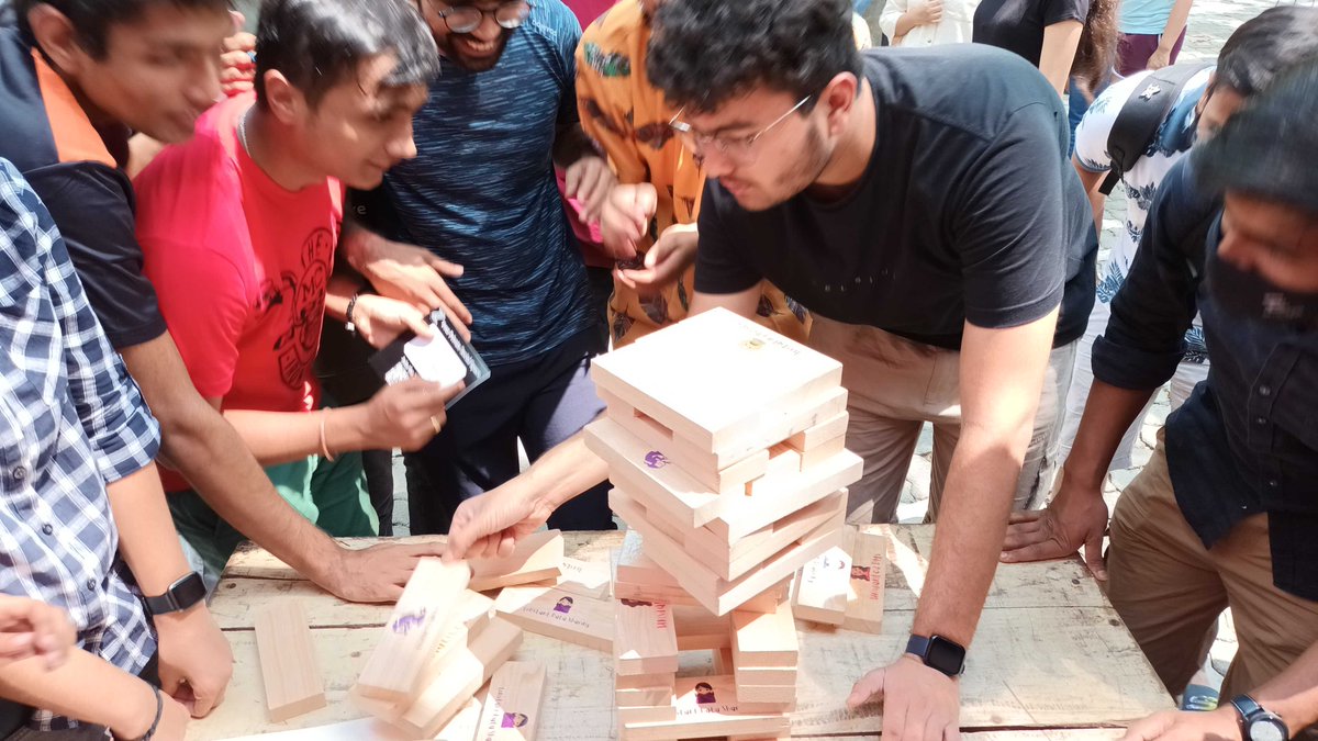 yourzlenapp's tweet photo. Hope you all had fun playing our custom Jenga! Welcome to the Zlen Club y'all! ๐
#zlenexperience #getsetzlen #zlenforyou https://t.co/OkRUlV391r