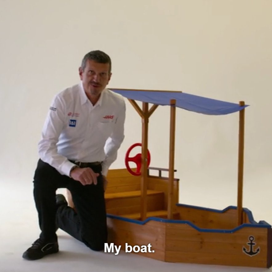 PaddockPassion's tweet photo. Toto Wolff: Talks about Red Bull

Christian Horner: Cries about Mercedes

Gunther Steiner: https://t.co/ZUA8AExVwA