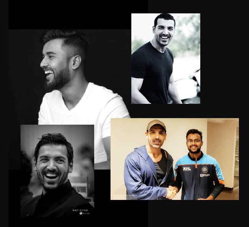 KritiKumar24's tweet photo. “A Smile is something you will find right under your nose..”
So always keep smiling..@chaituking13 bro!!

Sending you loads of love..luck n wishes on your birthday today n always!!
Shine bright as one of @TheJohnAbraham ”s biggest fan!

#crazyfan #JohnAbraham #JohnJournal https://t.co/3U4M1VARAk