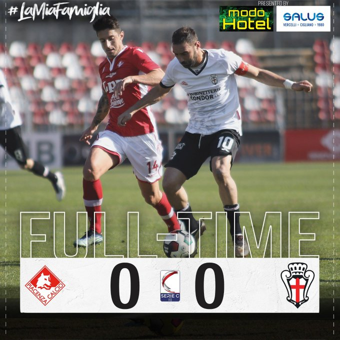 ProVercelliArg's tweet photo. FINAL | PRO VERCELLI 0-0 PIACENZA

Nos llevamos un punto importante de visitante y de esta forma mantenemos los 5 puntos de ventaja con el Piacenza, el equipo suma 45 puntos y sigue octavo en puestos de playoff #ForzaPro 🦁 https://t.co/ACm6lg4eEJ