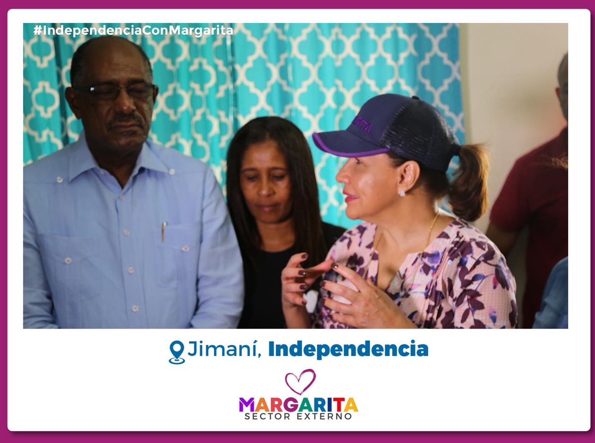 SEdeMargarita's tweet photo. Agradecemos al Ex Alcalde Ramon Nova de Jimaní 📍por sumar a su equipo al proyecto nación #MargaritaPresidente 🌼

#IndependenciaConMargarita #SEdeMargarita ⭐️ https://t.co/yOypWhInkI