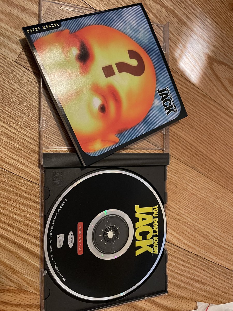 logobarstools's tweet image. Hey @Jellyvision look what I found at my moms house. Instructions date date back to 1995.