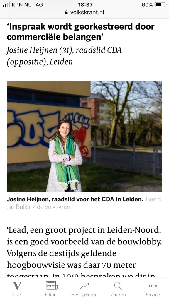minouschraven's tweet photo. @Paul_Dirkse In de @volkskrant stond ook n leerzaam artikel waarin @JosineHeijnen vertelt over hoe de bouwlobby demokratische processen manipuleert. hoe je als gemeente t vertrouwen vd burger verspeelt https://t.co/wQbJjKXAiP