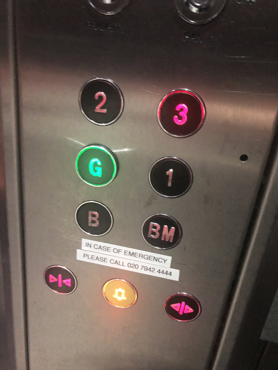 Broderie3's tweet photo. @sciencemuseum I love your museum but some consistency with your signage for using the lifts would make it more accessible for people with a range of learning abilities. https://t.co/G9KklU10PF