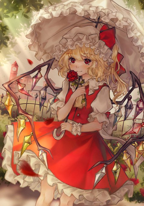 ハロウィンフランちゃん　(東方project フランドール・スカーレット) 東方ハロウィン2019 フランドール・スカーレットタペストリー