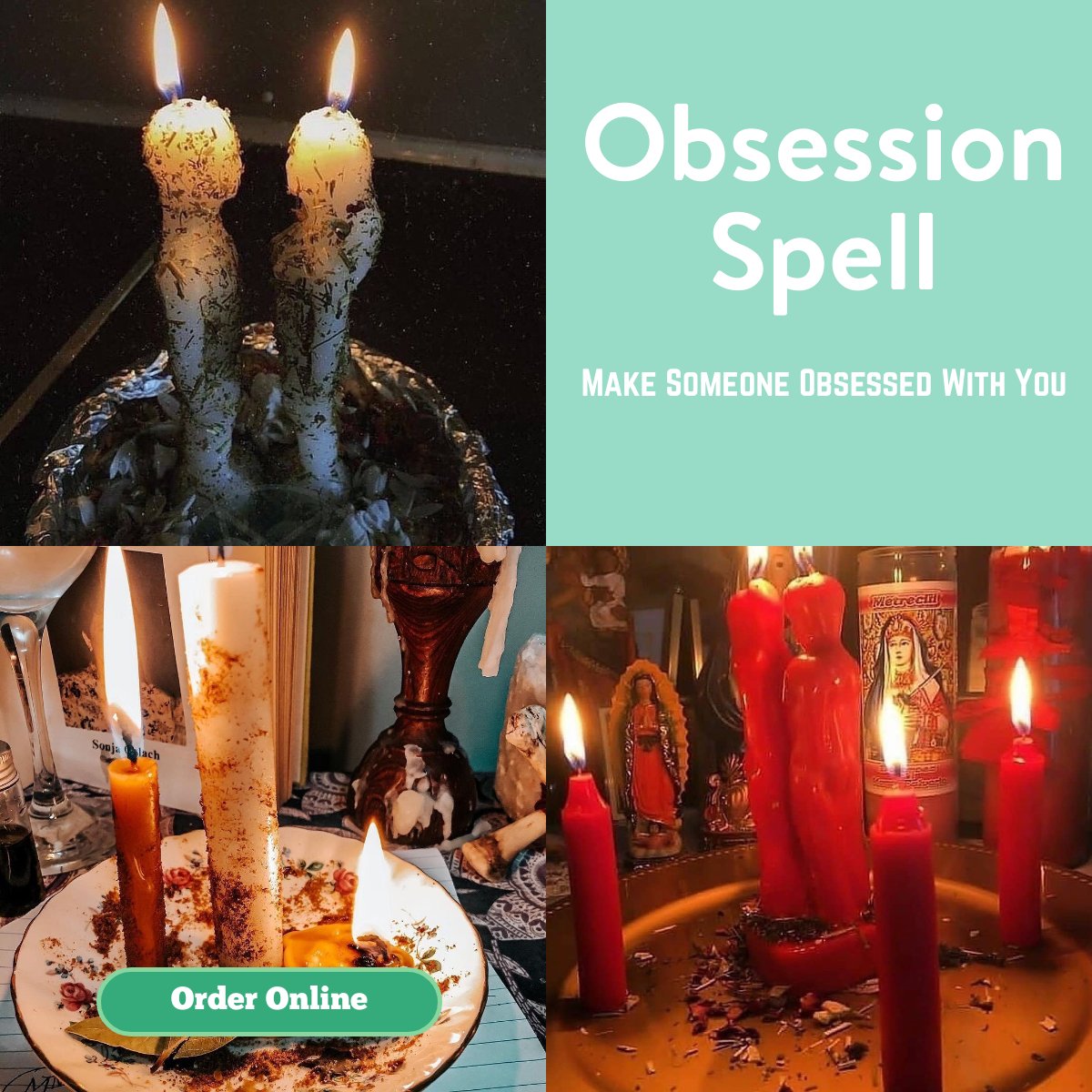 welovespells's tweet photo. Obsession Spell - Make Someone Obsessed With You 😍
🕯️ Spell Cast for you 🕯️
Order Spells from our website 👉 https://t.co/UNCF5hqgMW 👈
#grouprituals #groupritual #communityritual #rituals #spells #whitemagic #witchcraft #magicspells #spellcasting #spellcaster #iamawitch https://t.co/YIH9IzhLPI