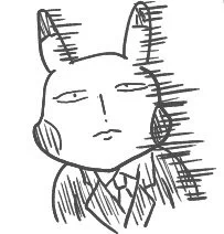 絵チャで描いた社会人ピカチュウ 