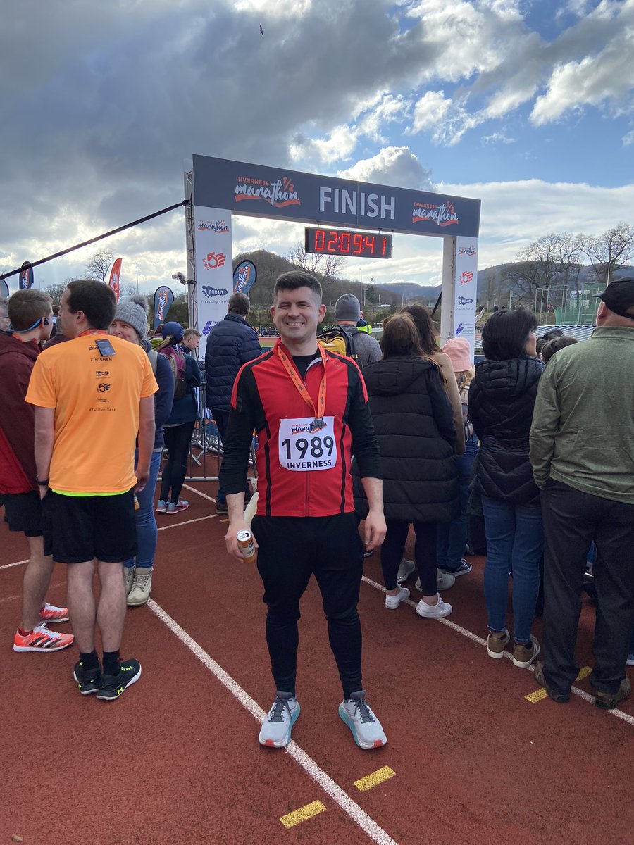 NealeTosh's tweet photo. First half marathon ✅ https://t.co/GQO4BqCTO9