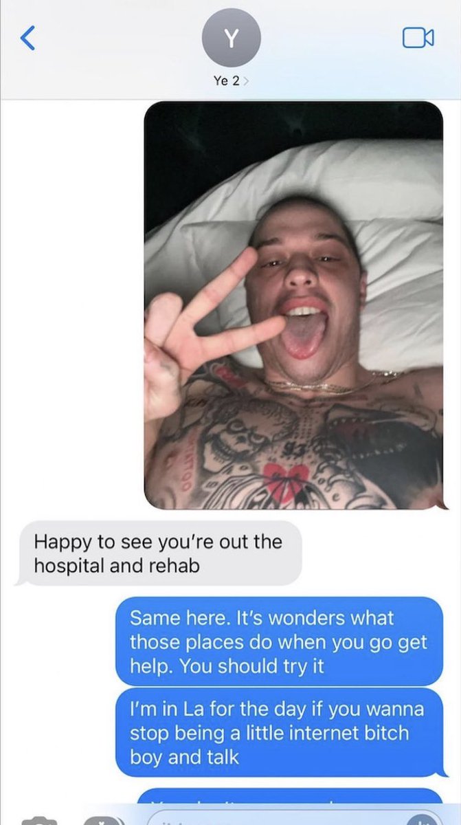 ChicksInTheOff's tweet photo. “Where are you right now?” - Kanye

“In bed with your wife” - Skete https://t.co/XELsweWfKC