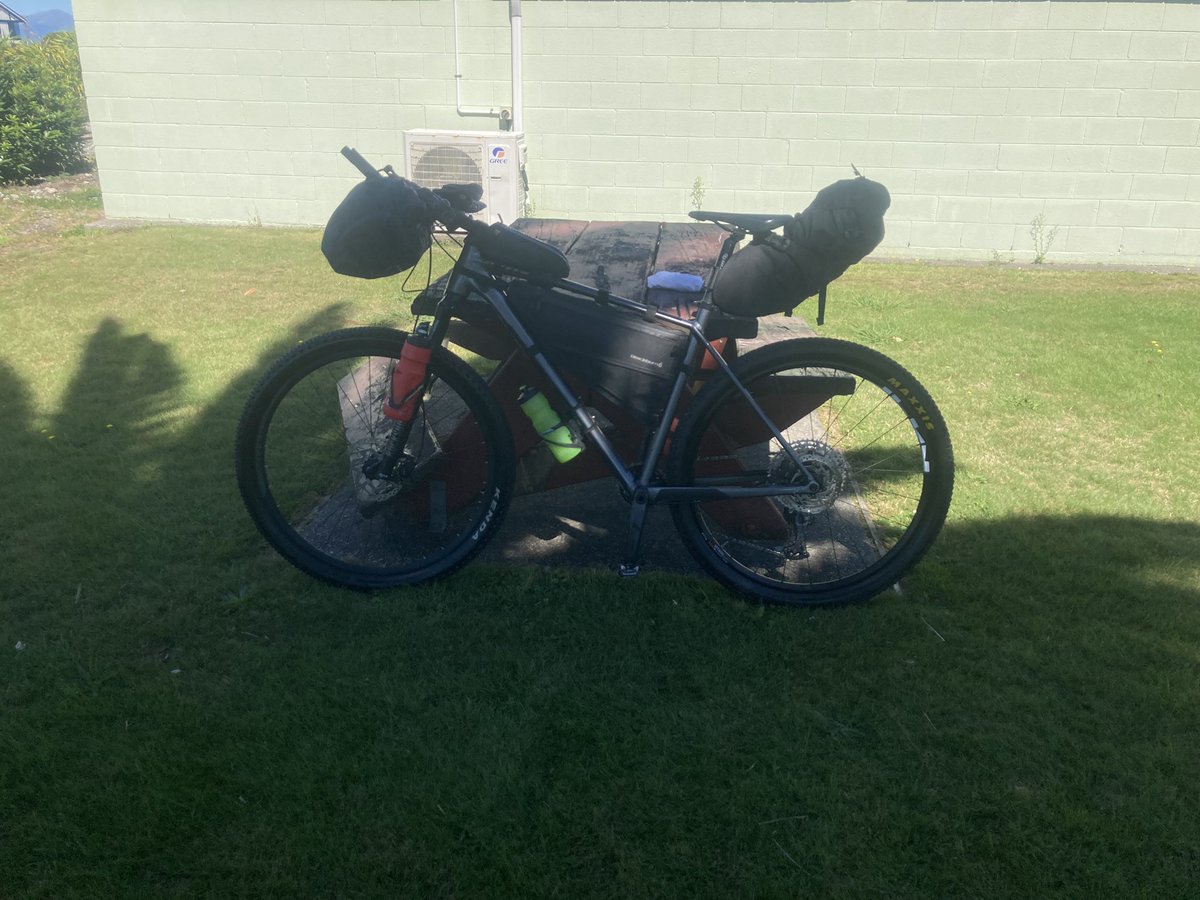 target_focus's tweet photo. Heading out from Hoki today finishing the #TA. Not much riding over the past 12 months but it’s only 800kms. Planning on making Fox tonight. #Fit4farming https://t.co/9uBog6hjNh