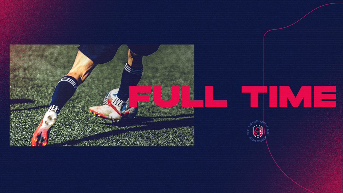 STLCITYAcademy's tweet photo. FULL TIME | STL CITY U17s 7-1 FC United

Dominant from start to finish. Great job, boys 🙌

#STLvCHI #OneTeamOneCITY https://t.co/VgP4aFwp5J
