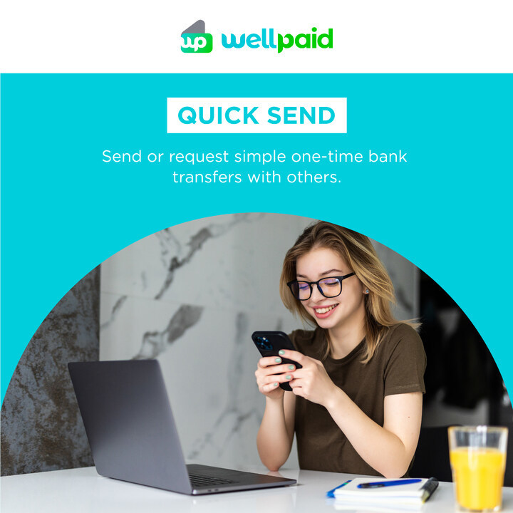 WellPaidInc's tweet photo. Send or receive money without any hassle with WellPaid.

Get started 👇
https://t.co/yUXVTjwGXl
.
.
.
#wellpaid #money #fintech #personalfinance #moneymindset #savingmoney #roommates #budgeting #moneymoves #moneymanagement #moneymotivated https://t.co/gJiCGVdHuw