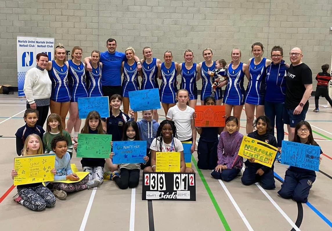 NETBALL: 

An AWESOME day today with some <a href="/NorwichLowerSch/">Norwich Lower School</a> L3/U3 netballers travelling to the @SportsparkUEA for a Matchday experience wirh <a href="/norfolkunitednc/">Norfolk United NC</a> 

An opportunity for our young ladies to be inspired watching national league netball on our doorstep. 

#inspire