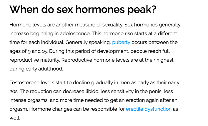 wwncoop's tweet photo. #Men #Women #Peaks #Libidos
20s - when women have peaks in reproductive functions (child birth/pregnancy)
Distinct from 30s to 50s - when women experience peaks in sexual satisfaction/sex hormones/sex drive.
There were several studies with interesting insights on HRT for 50+ https://t.co/yqiuYCR7AX