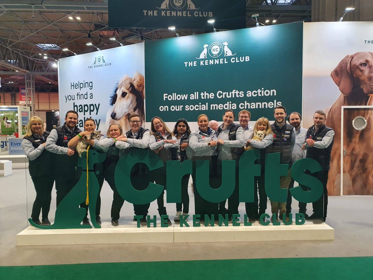 🐶 And after four fantastic days, so many brilliant people &amp; the most awesome dogs we could have hoped to meet - it's a wrap from us on the <a href="/Crufts/">Crufts</a> stand! We're exhausted but have had the very best time! 🥰 #crufts2022 #crufts