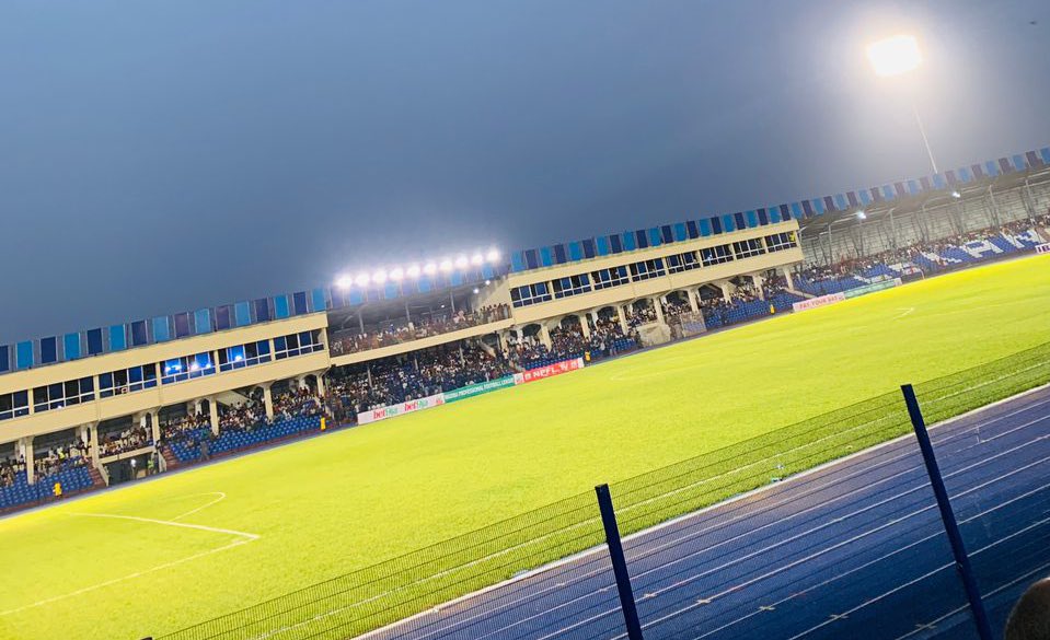 PoojaMedia's tweet photo. Ibadan is ready for night football again. 

3SC v Kano Pillars #NPFL22 https://t.co/PrzzRbxG6m