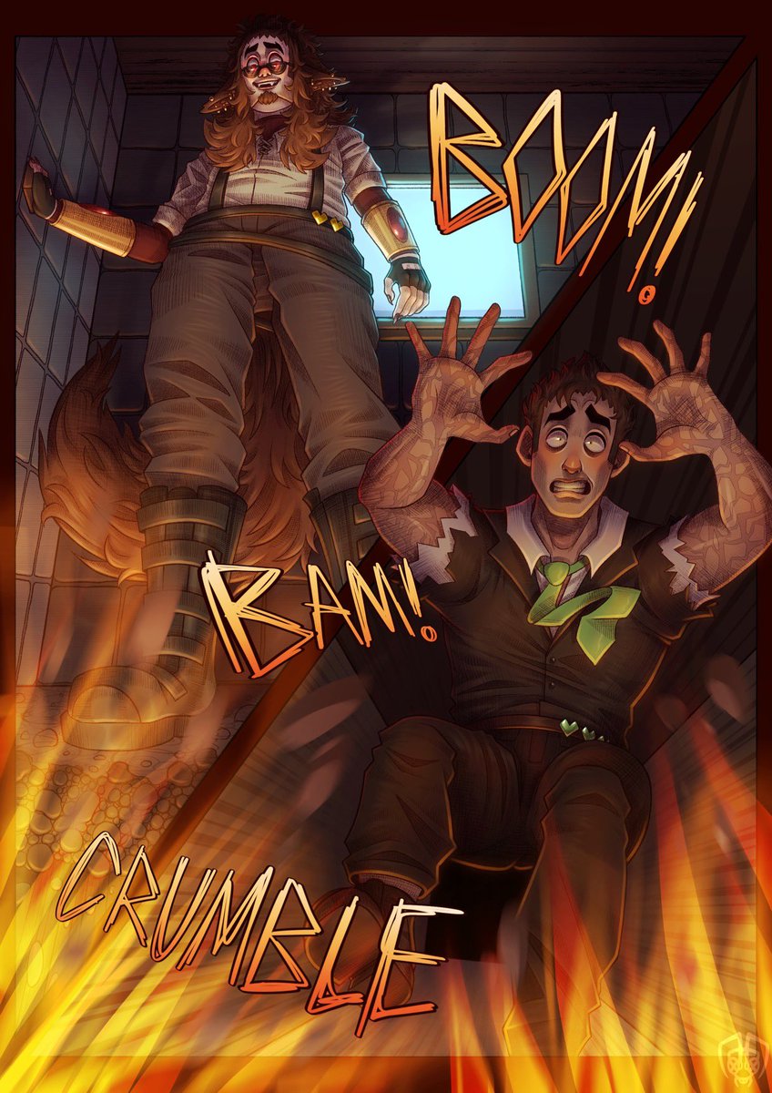 cricket_dead's tweet photo. My part in the @TrafficZine 🥳 51 hours and 50,000 brush strokes. Had such a fun time working with everyone! 
#lastlife #lastlifesmp #lastlifefanart #rendog #rendogfanart #skizzleman #skizzlemanfanart @renthedog @theskizzleman https://t.co/ZsmKD4nOif