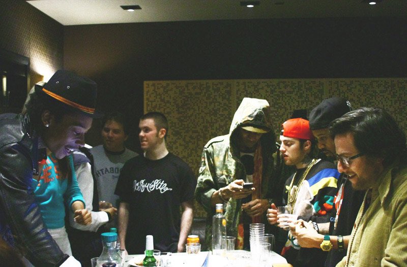 RostrumRecords's tweet photo. Wiz &amp; Mac at the ‘Taylor Allderdice’ listening event in New York 10 years ago🖤 https://t.co/KywsOXmCUn
