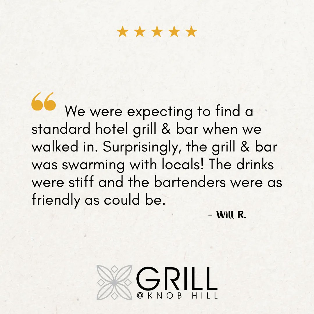 GrillAtKnobHill's tweet photo. You know it's a good spot when the locals are seen there. 😎  #grillatknobhill #grillatknobhillinn https://t.co/HJfwr0JYI0