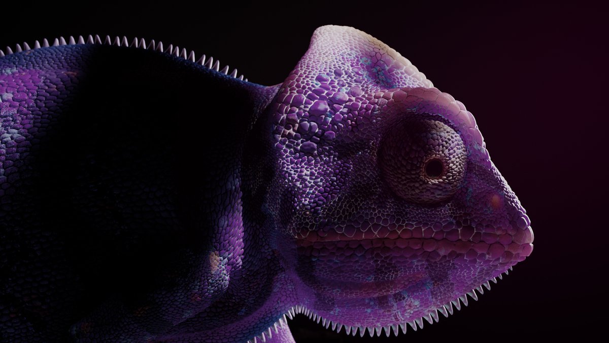 Canygobs's tweet photo. SRBG Chameleon

@MaxonVFX @redshift3d @pixologic @Substance3D
 #Chameleon https://t.co/ORfQvLfYEW
