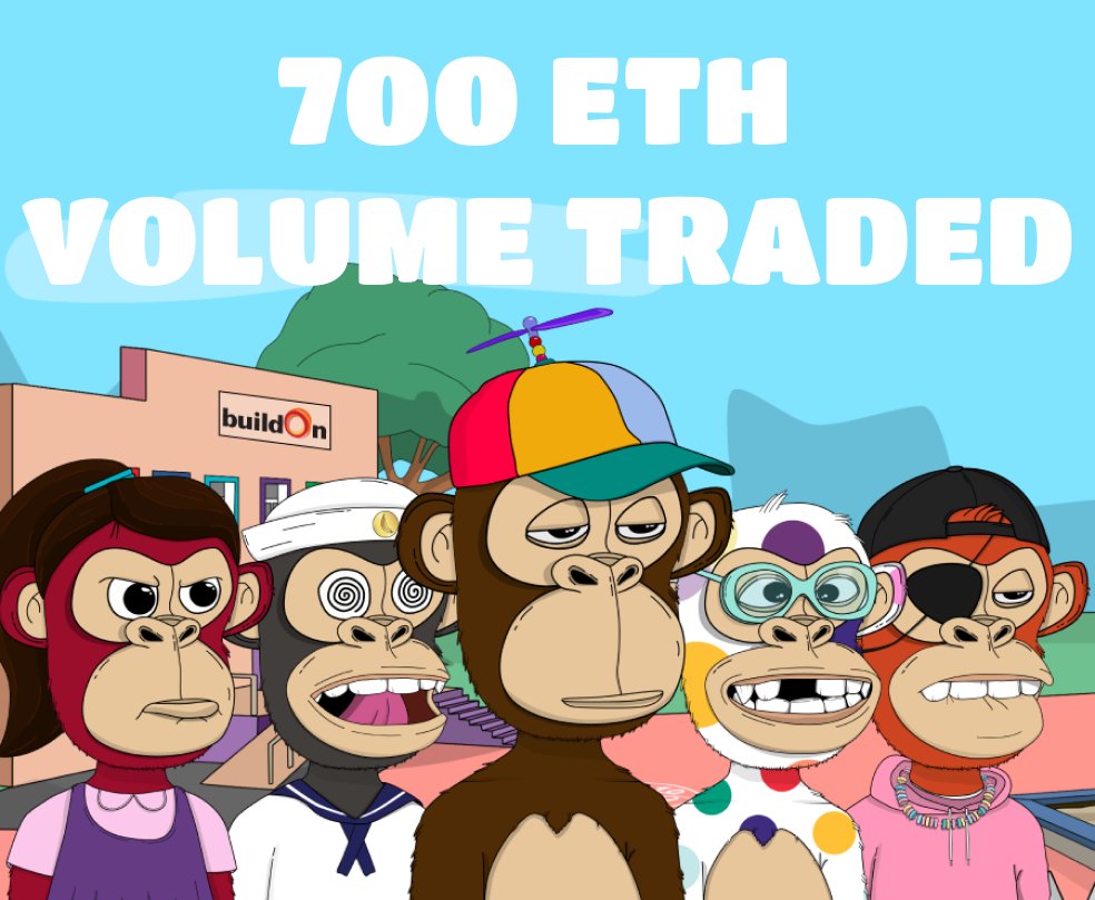 WE DID IT! We now have 700 ETH traded and got new sales every day - let's keep on pushing 🌍♥️

Come and join us &amp; buy yourself a KBA today: opensea.io/collection/kba…

#KBAFORTHEKIDS #NFT #NFTCommunity #NFTs