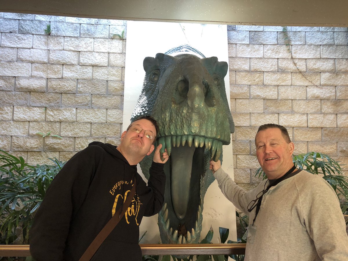 After a day long bus ride, Mr. Rosen and Mr. Lyons are looking a bit long in the tooth….