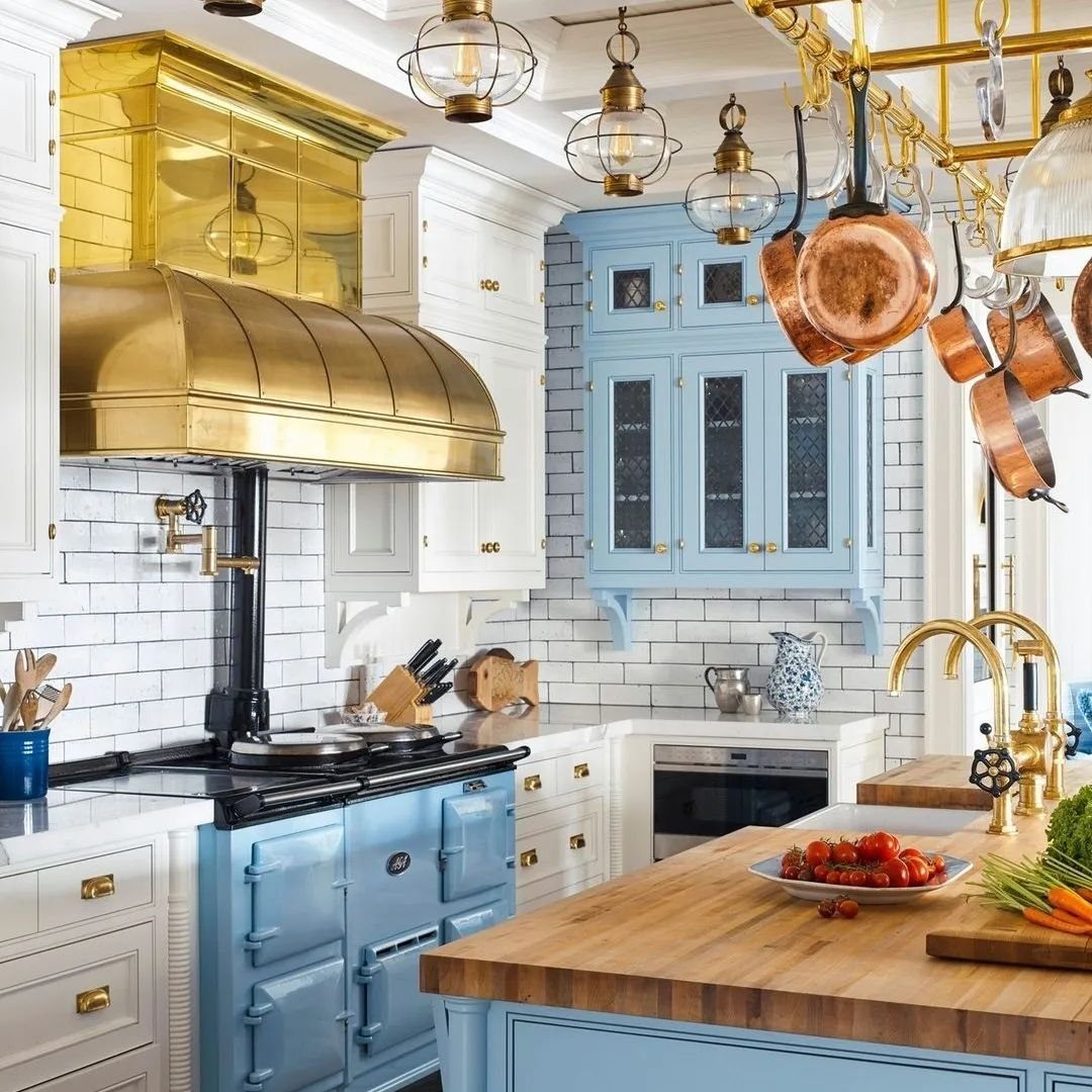 Most beautiful Monday💫💫🧞‍♀️🧞‍♀️💫💫 #bluekitchen #bluekitchencabinets #kitcheninspiration #kitcheninspo