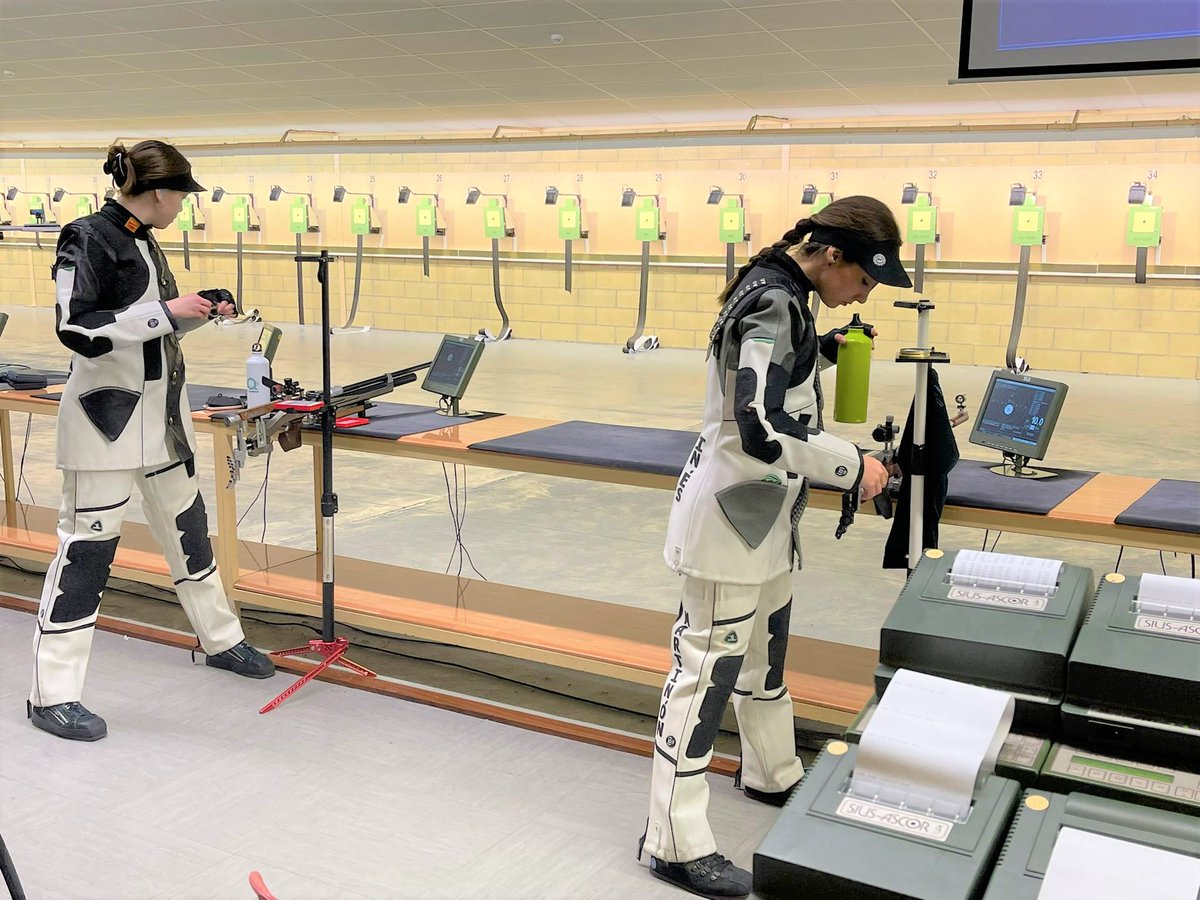 🔚 Finaliza la concentración de deportistas de Carabina 10 metros 🧿 en el Centro de Tecnificación Deportiva Prado Salobre (La Rioja) para preparar el Europeo 🇪🇺 de Aire Comprimido de Hamar (Noruega), que tendrá lugar del 18 al 27 de marzo.