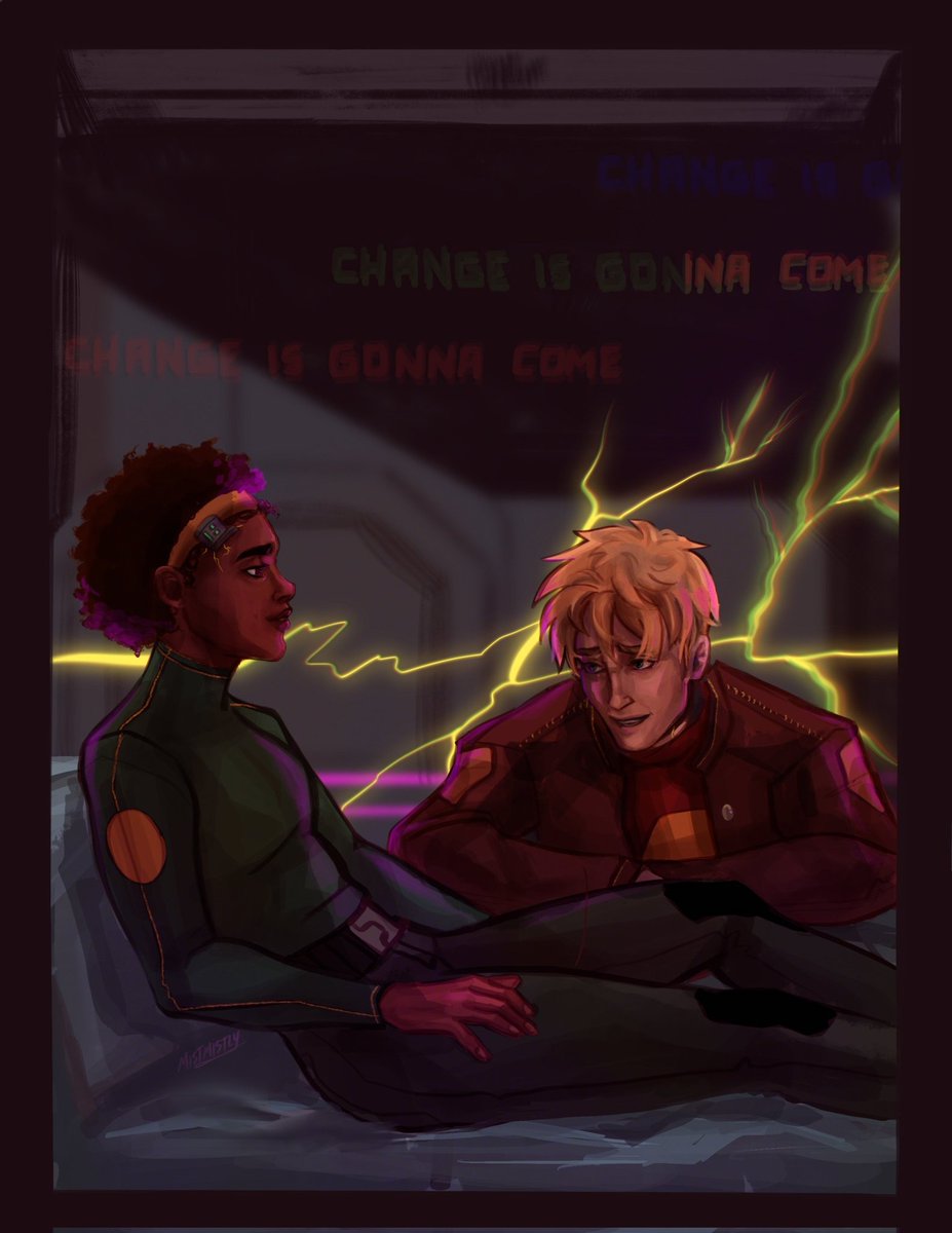 mistmistly's tweet photo. final space fanzine is out—here's my piece! 😵‍💫💕

#finalspace https://t.co/z1d5wAi0tV