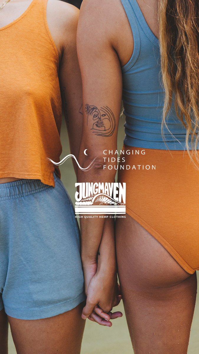 Jungmaven collection to benefit the Changing Tides Foundation. 20% to CTF today through March 20th jungmaven.com/collections/ch…

#changingtidesfoundation #jungmaven #sustainable
