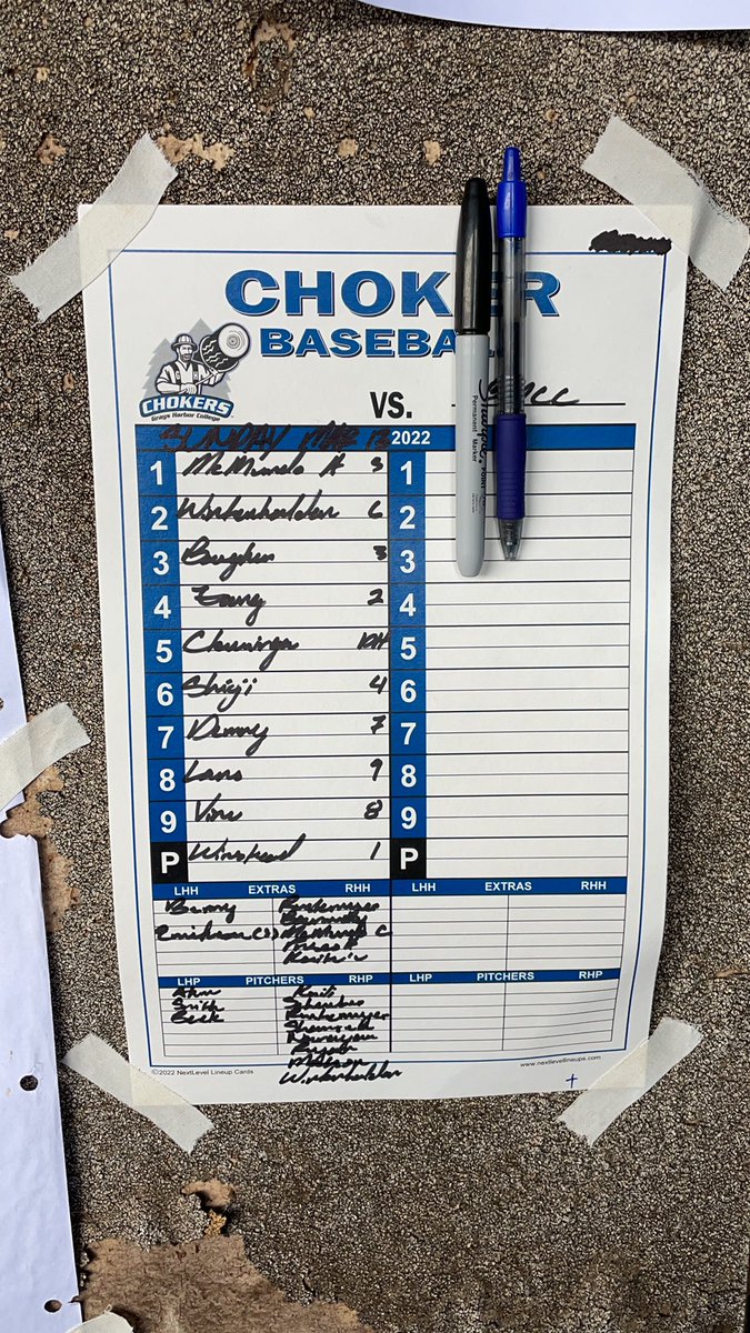 GHC_Baseball's tweet photo. Game 3 is underway as the Chokers take on BMCC in Pendleton⚾️ #ChokersRising #ChokeEm https://t.co/LeGRzbrRsn