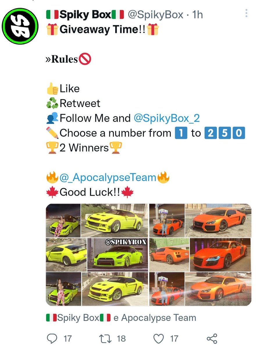 Bulldog_TM_GTA's tweet photo. Beware of this person copying creations of other creators you write to him with evidence to delete them but he refuses and blocks you as well https://t.co/SnCyahoWsV